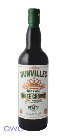 Dunville's Three Crowns  Irish Whiskey